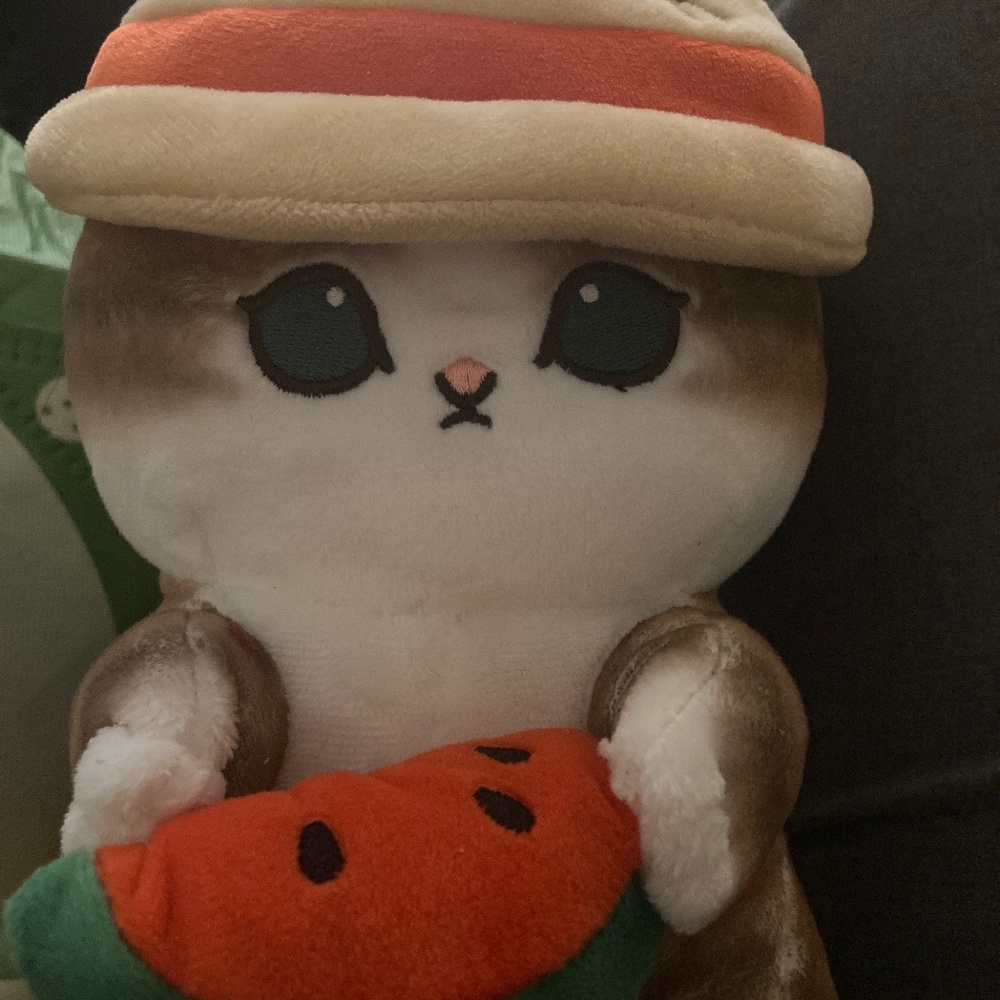 Mofusand plush 8 ins watermelon